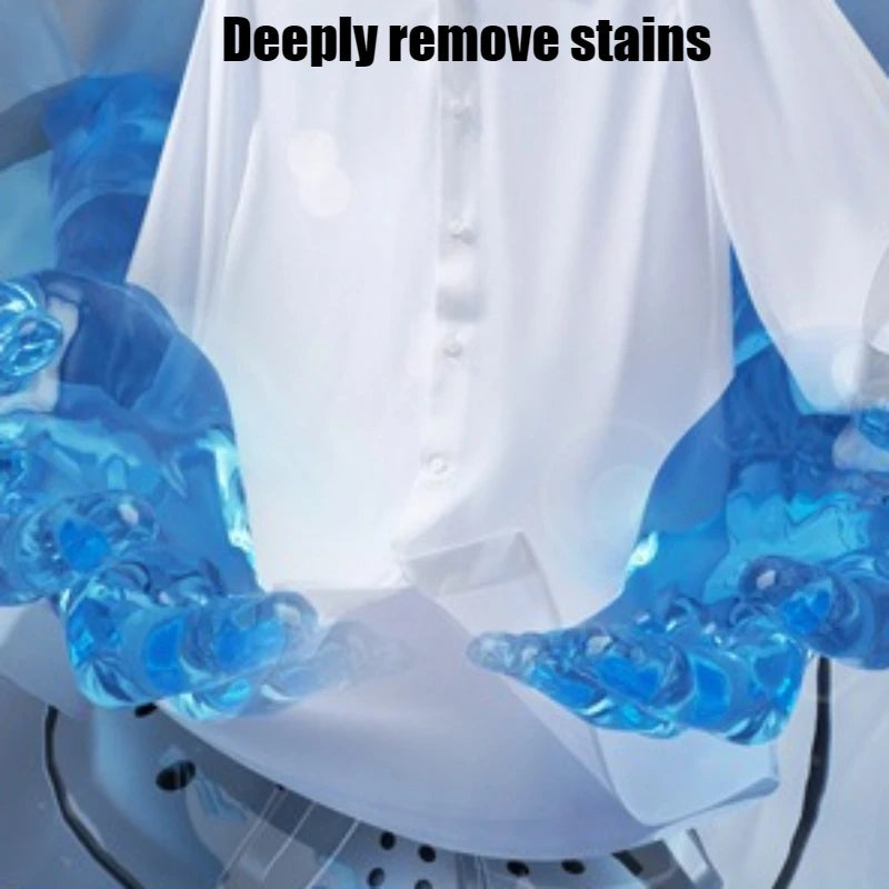 Semi Automatic Double Bucket Washing Machine Time-saving Labor-saving Large Capacity Deeply Remove Stains Washer Home Appliances