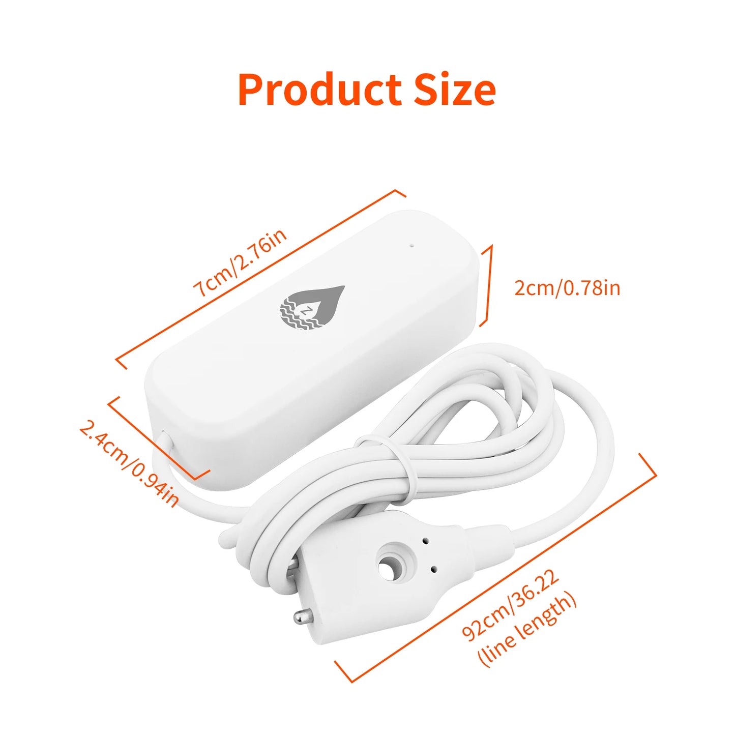 Tuya WiFi/Zigbee Water Leak Detector Sensor Smart Home App Remote Monitoring Flood Alarm Security Protection For Google Home