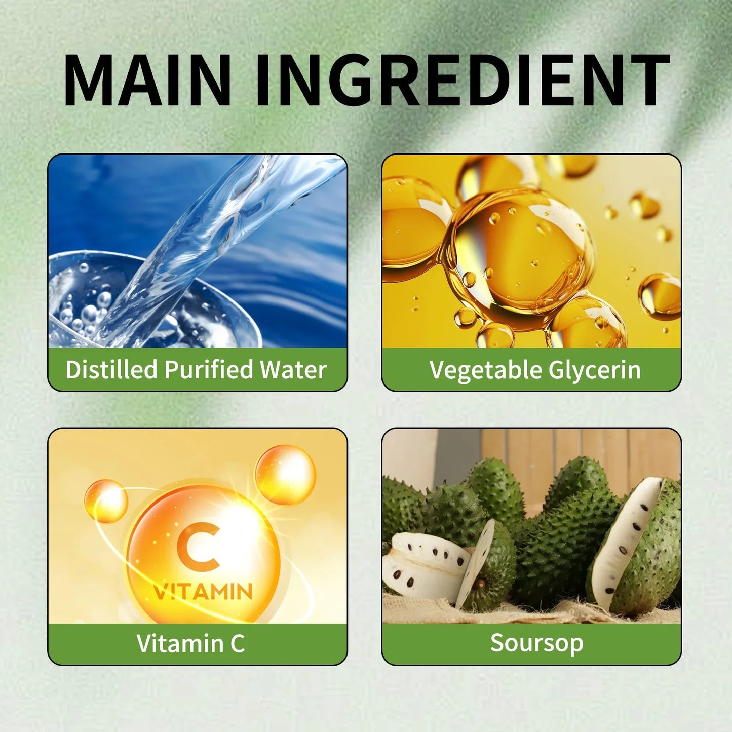 Soursop Graviola Extract Drops Detox and Antioxidation Support Immunity and Kidney Health Immune Boost Rich in Multivitamin