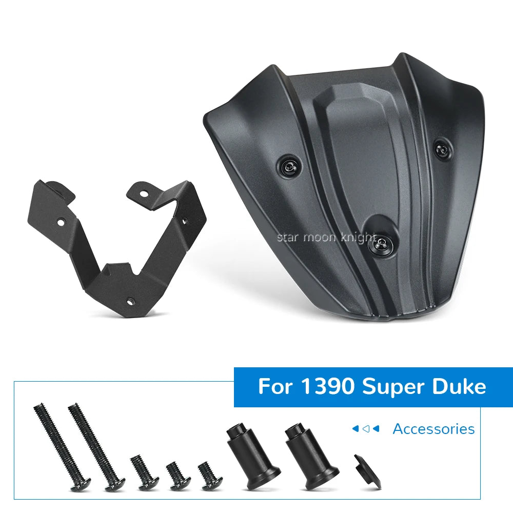 Motorcycle Accessories For 1390 Super Duke R 1390 SuperDuke R EVO 2024- Fly Screen Front Small Windshield Fairing