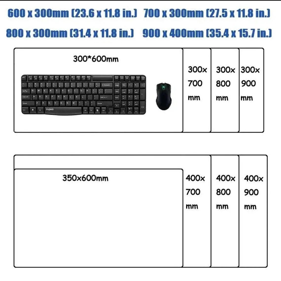 Black Mausepad Art Table Mouse Gamer Accessories Pad on The Table Laptop Anime Mouse Mats Kawaii Gaming Laptop Office Desk Mat