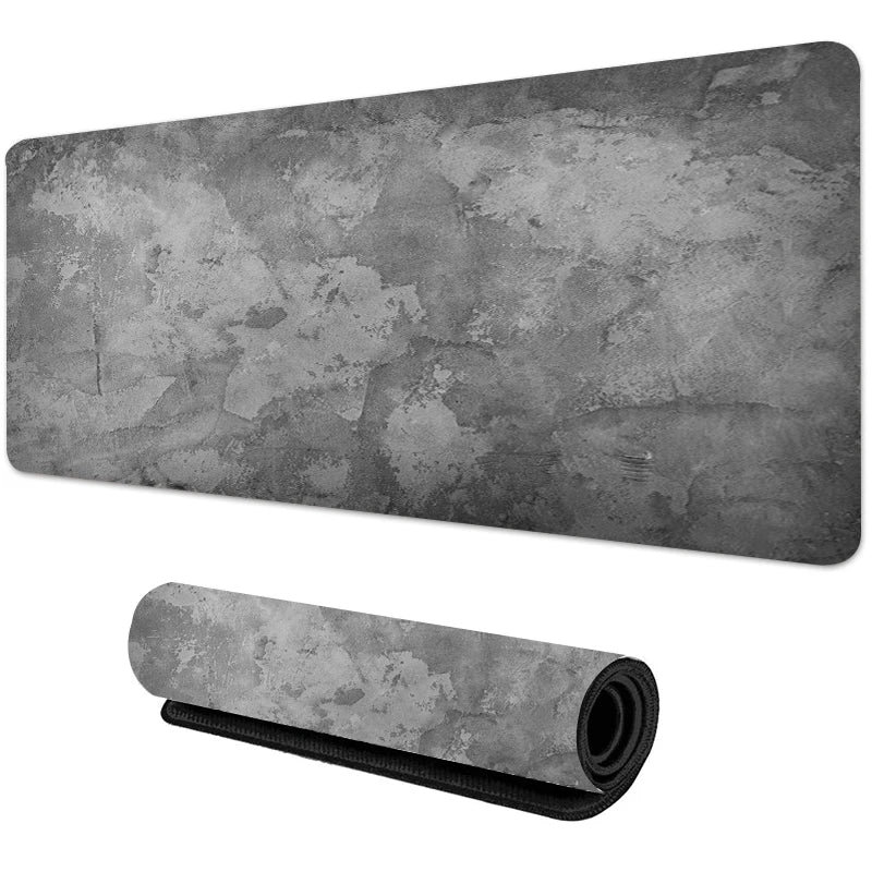 Gray Texture Large Gaming Mouse Pad Computer Office Game Table Mat XXL 900x400 Rubber Anti-slip Keyboard Mousepads Long Desk Pad