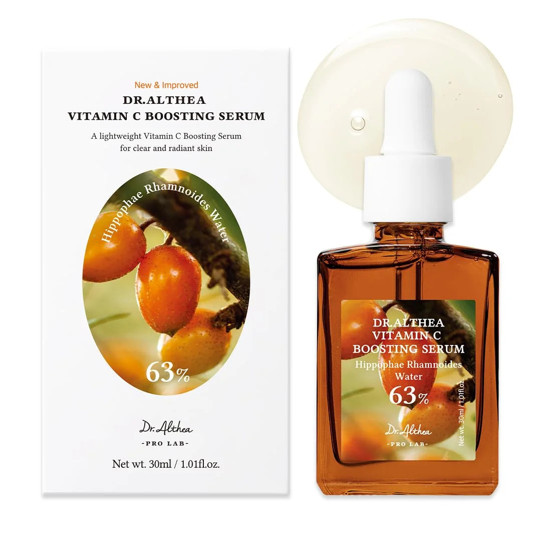 Facial Essence Vitamin Boosting Serum,Soothing Deep Hydration, Brightening Gentle Vitamin C Serum 30ml Korean Skin Care Products
