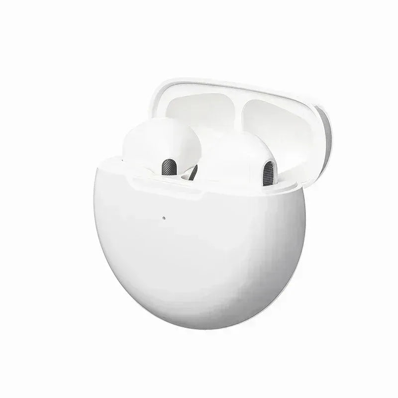 Pro 6 TWS Bluetooth Earphones for iPhone Wireless Bluetooth Headset Noise Cancelling Earbuds with Mic Pro6 Wireless Headphones