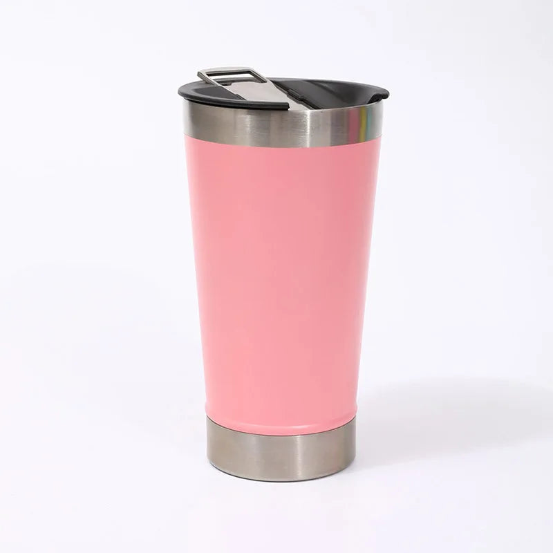 20oz Creative Stainless Steel Beer Cup with Bottle Opener Similar Tumbler Thermos water Bottle Opener mug thermal termos for tea
