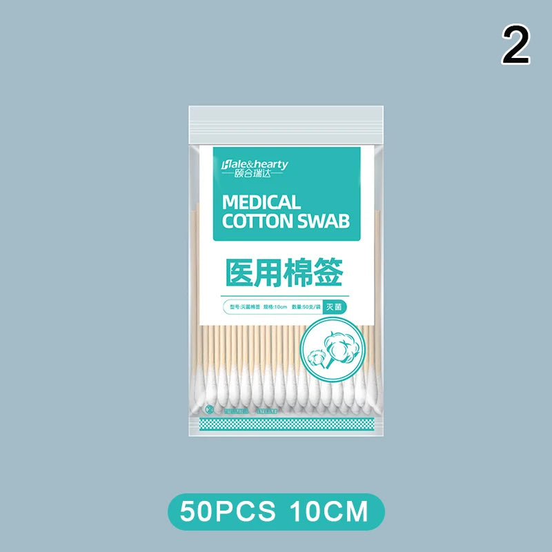 15-100pcs Women Beauty Makeup Cotton Swab Cotton Buds Make Up Wood Sticks Nose Ears Cleaning Cosmetics Health Care