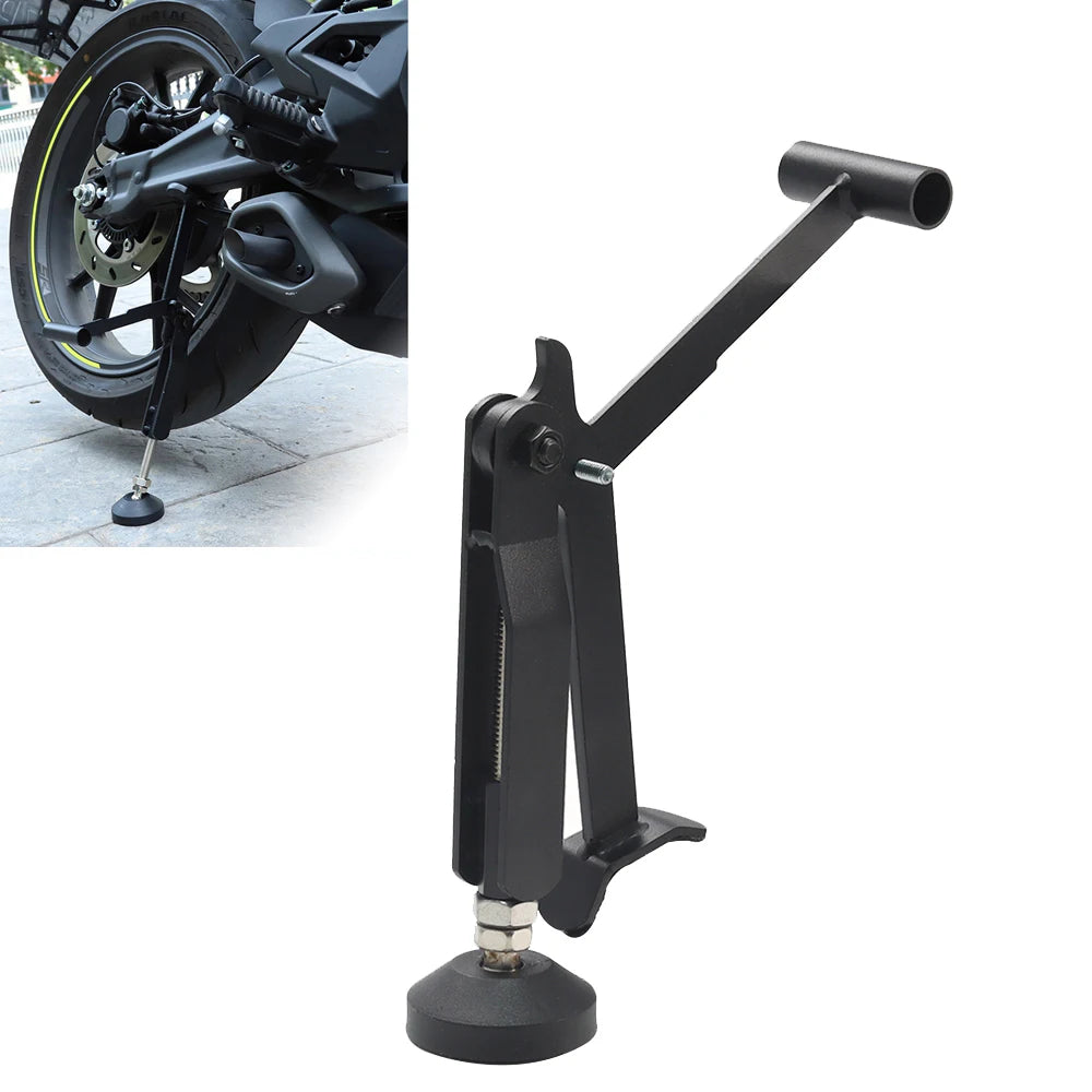 Motorcycle Full Set Front Wheel And Rear Wheel Support Stand Wheel Stand Auto Aheel Support Frame Tire Repairing Tool