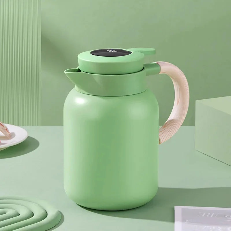 Home 316 Stainless Steel Tea Brewing Insulated Pot Hot Water Bottle Coffee Pot 2L Custom Engraving Gift Quality Home Goods