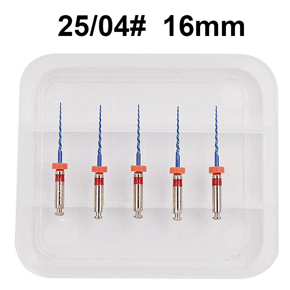 Dental Niti Heat Activation Files Pediatric Files For Children Root Canal Treatment 16mm Baby Files