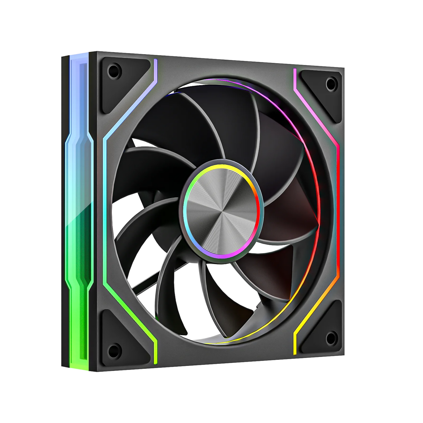 Power Train PRISM 9 Pro Case Fan 120mm 5V 3PIN ARGB Temperature control Desktop Compute Quiet Cooling Fan