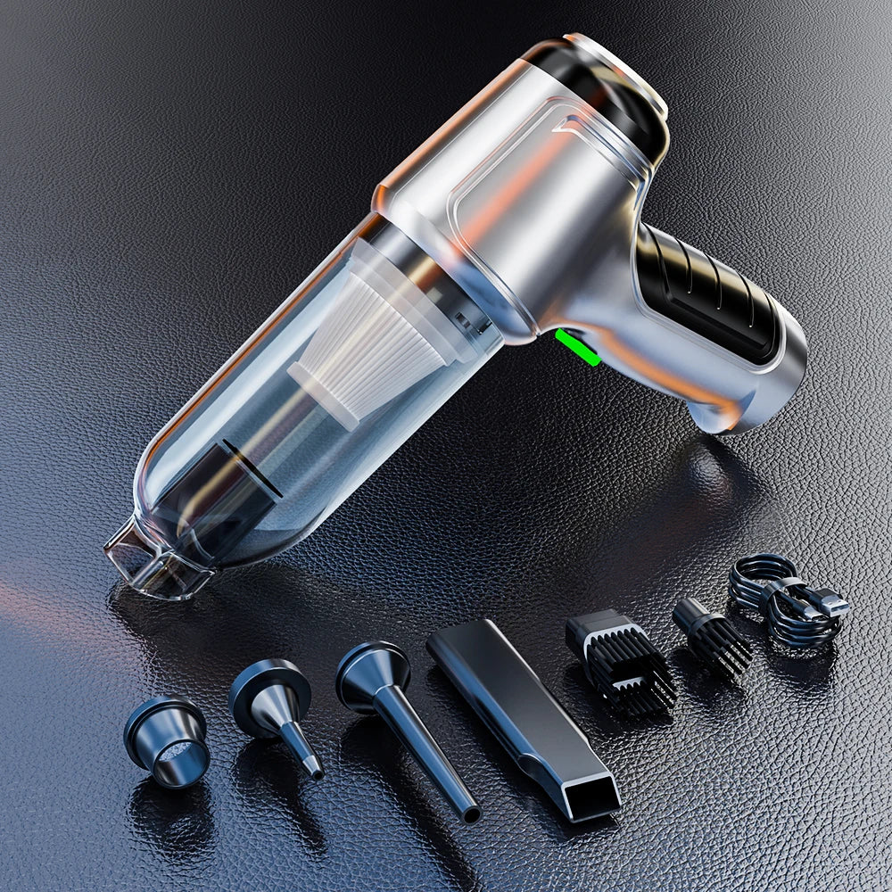 SZUK New 638000PA Car Vacuum Cleaner Powerful Mini Portable Vacuum Cleaner for Car Home Appliance Handheld Blower Car Cleaner