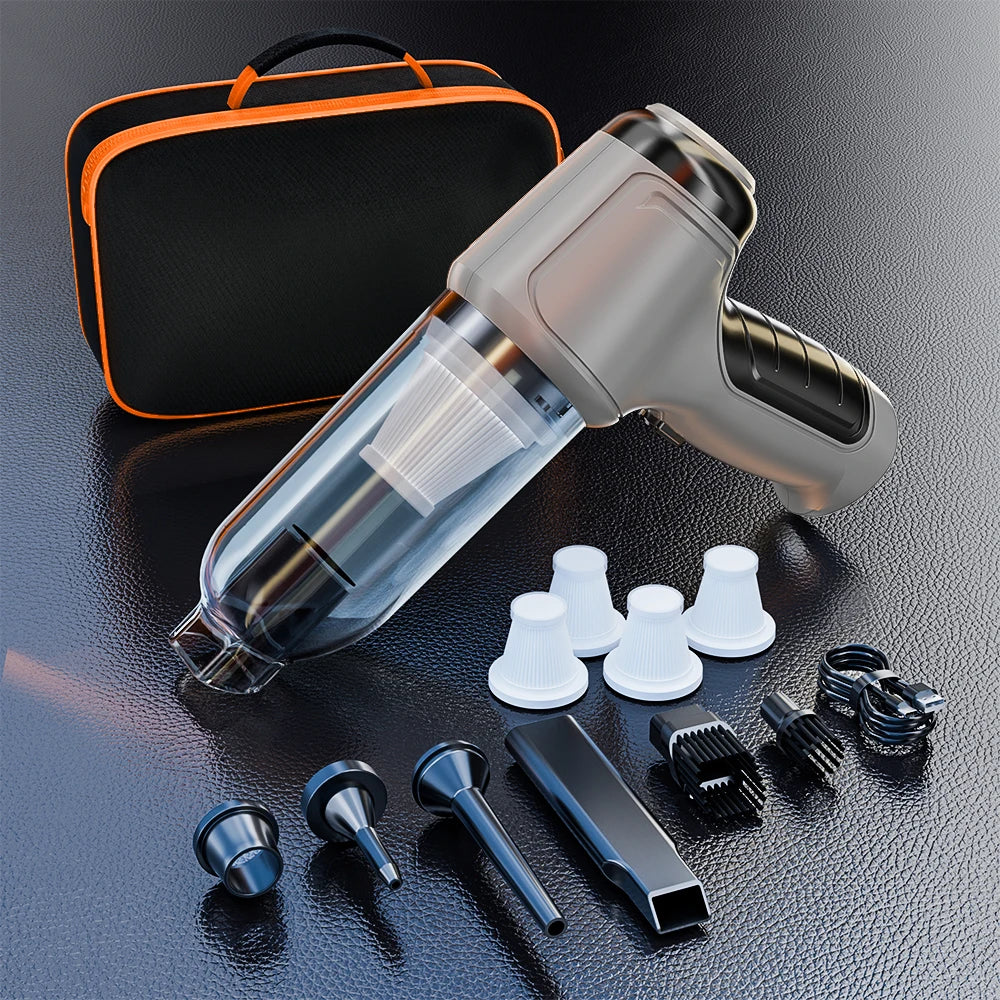 SZUK New 638000PA Car Vacuum Cleaner Powerful Mini Portable Vacuum Cleaner for Car Home Appliance Handheld Blower Car Cleaner