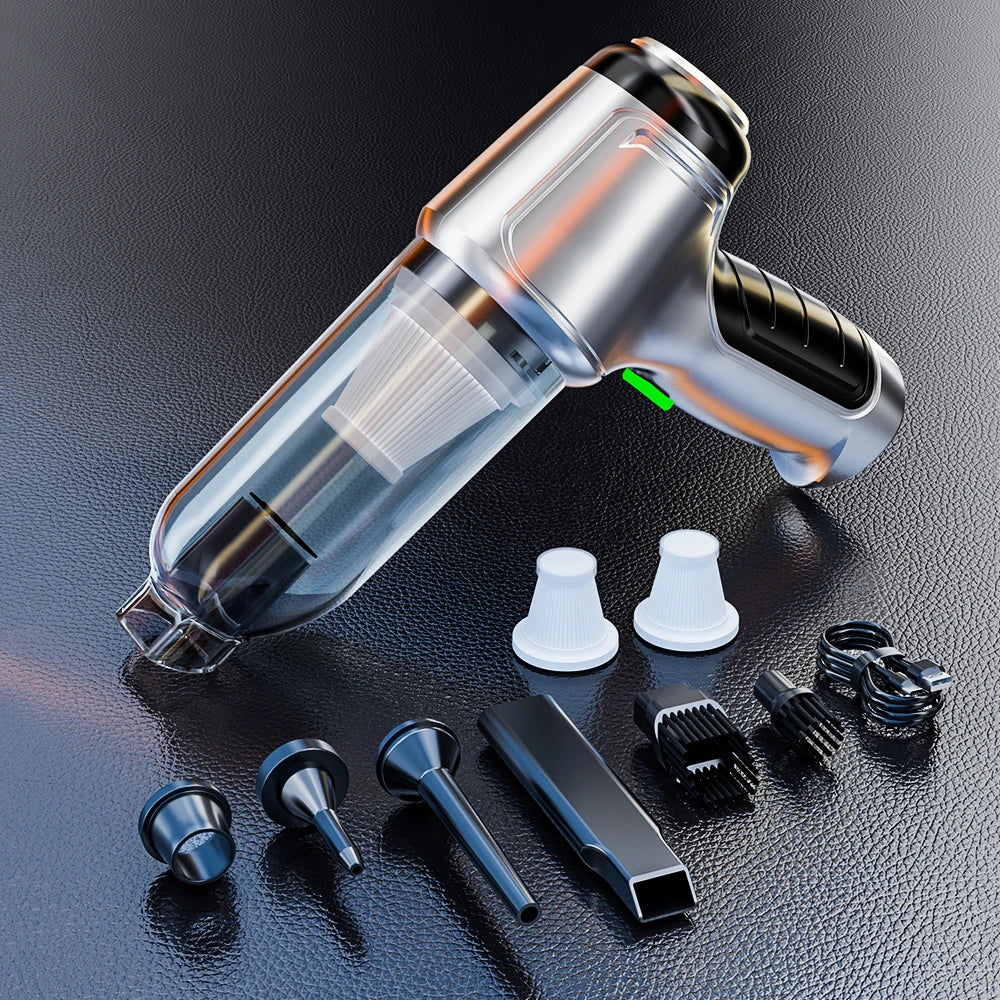 SZUK New 638000PA Car Vacuum Cleaner Powerful Mini Portable Vacuum Cleaner for Car Home Appliance Handheld Blower Car Cleaner