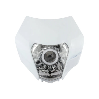 For KTM Motorcycle LED Headlight 2008-2016 XC SX XCW EXC 125-500 Accessories Enduro Motocross Headlamp Assembly Mask Fairing