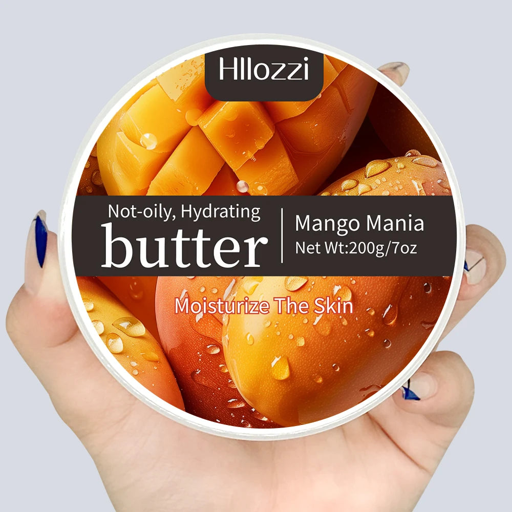 A variety of body butters for face and body moisturizing, hydrating, making the skin firm, smooth and elastic fragrance
