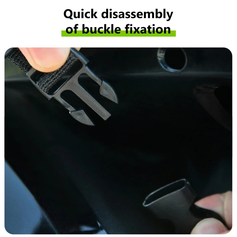 SEAMETAL Motorcycle Storage Bag Waterproof Oxford Cloth Hanging Storage Organizer with Transparent Pocket for Phone Navigation