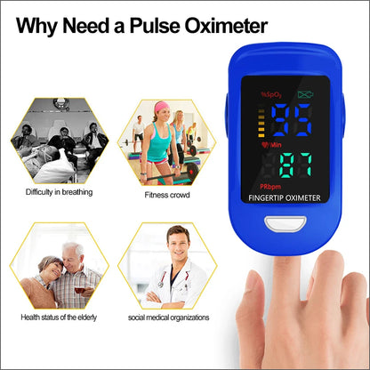 Mini Pulse Heart Rate Monitoring Device Finger Clip Pulse Heart Rate Oximetry Device Beauty Health
