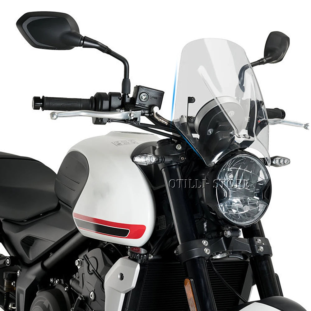 For Trident 660 Trident660 2021 2022 New Motorcycle Accessories Windshield Wind Deflector Windscreen Fairing Baffle Cover