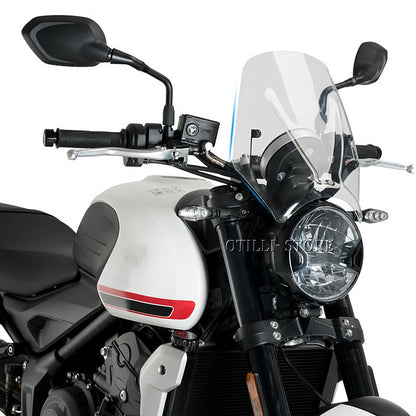 For Trident 660 Trident660 2021 2022 New Motorcycle Accessories Windshield Wind Deflector Windscreen Fairing Baffle Cover