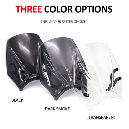 For Trident 660 Trident660 2021 2022 New Motorcycle Accessories Windshield Wind Deflector Windscreen Fairing Baffle Cover