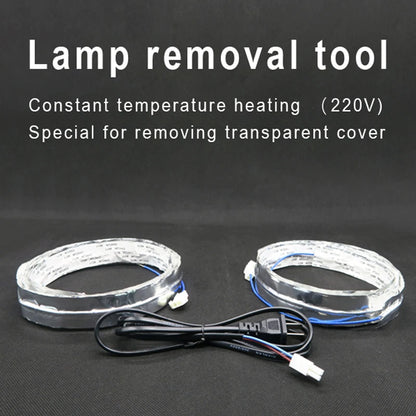 4TUNE Heating Tape Retrofit Tool To Open Auto Cars Motorcycle Bi-xenon Projector Lens Headlight Herramienta Abrir Faro Tuning