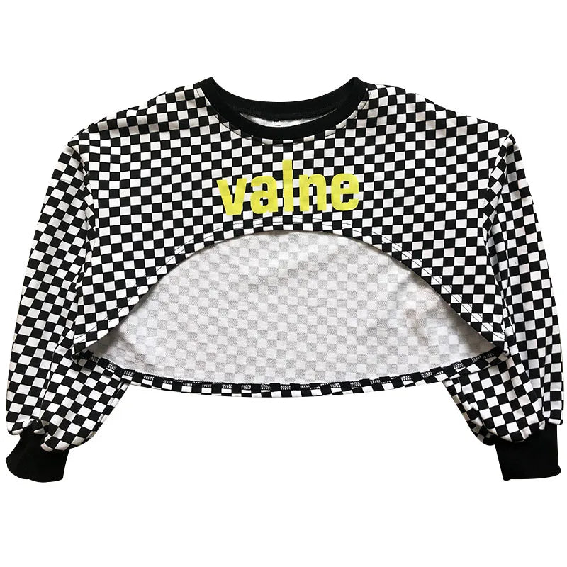 2023 Girls Jazz Dance Costumes Children'S Hip-Hop Street Dance Clothes Ballroom Hip Hop Dancing Clothes Stage Outfits DQS6223