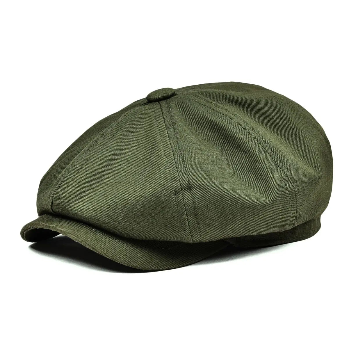 BOTVELA 100% Twill Cotton Newsboy Cap Men Women Classic Retro Hat Summer Autumn Lightweight Driver Cap 003