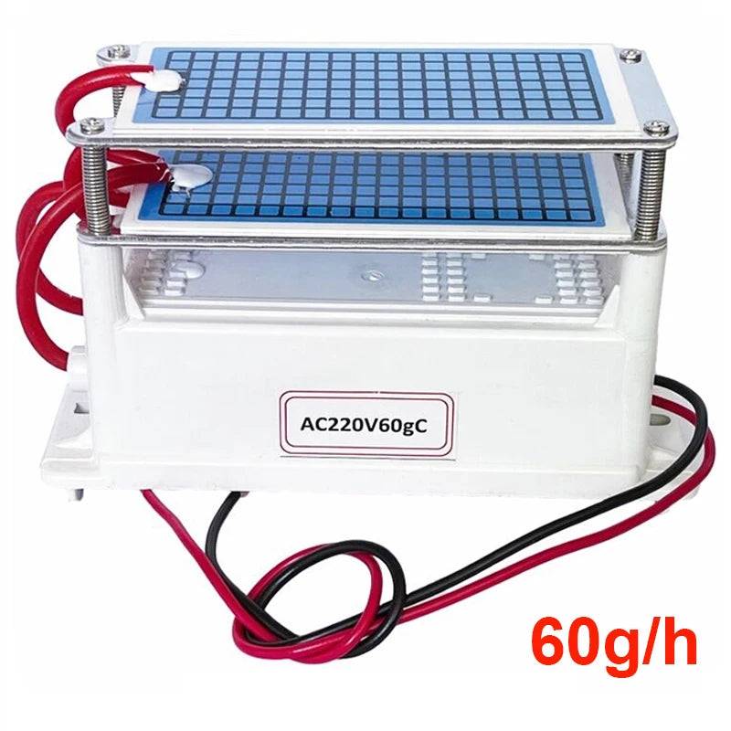 220V 110V 60g/h Ozone Generator Portable Air Purifier Ozonizador Air Cleaner Ozonizer Home Ozonator O3 Ozono machine Long Life