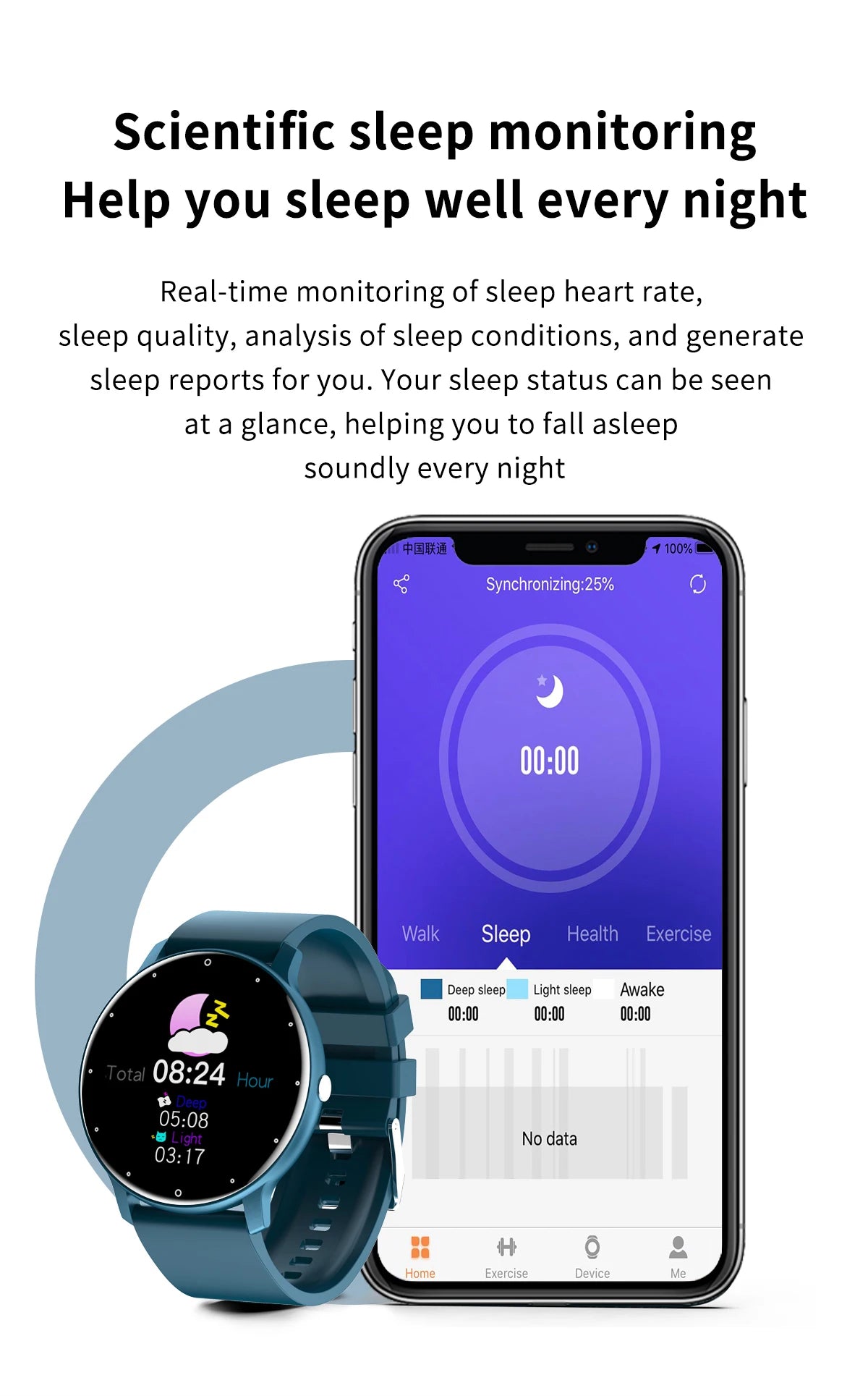 LIGE 2025 Smart Watch Women Men Lady Gift Sport Fitness Watches Heart Rate Monitor Waterproof Smartwatch For Xiaomi Android IOS