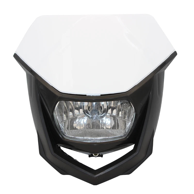 Motorcycle Headlight Enduro Universal 35W Lighting Dual Sport   Fairing for Yamaha Honda Suzuki Motocross Dirt Bike Accessories