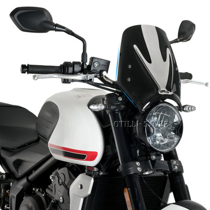 For Trident 660 Trident660 2021 2022 New Motorcycle Accessories Windshield Wind Deflector Windscreen Fairing Baffle Cover