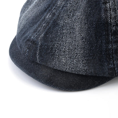 Men's Beret Hat New Fashion Newsboy Caps Male Outdoor Streetwear Berets Washed Denim Peaked Cap Men Casual Vintage Boina Hats