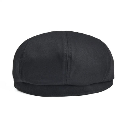 BOTVELA 100% Twill Cotton Newsboy Cap Men Women Classic Retro Hat Summer Autumn Lightweight Driver Cap 003