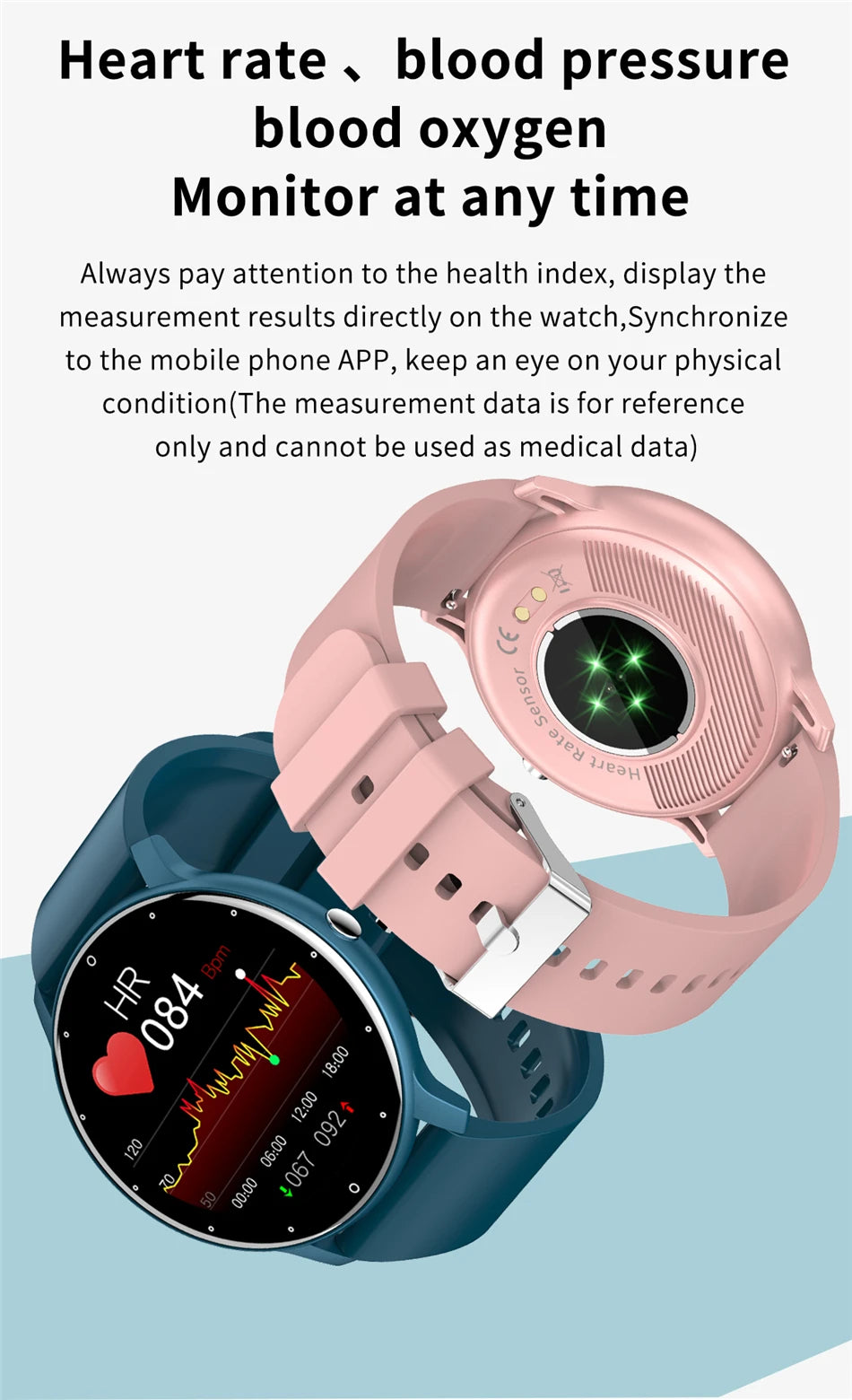 LIGE 2025 New Smart Watch Men Full Touch Screen Sport Fitness Watch IP67 Waterproof Bluetooth For Android ios smartwatch Men+box
