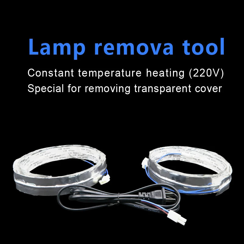 4TUNE Heating Tape Retrofit Tool To Open Auto Cars Motorcycle Bi-xenon Projector Lens Headlight Herramienta Abrir Faro Tuning