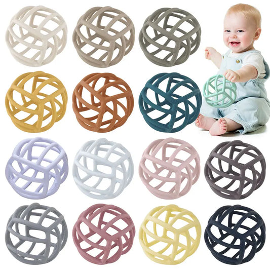 Customized Soft Silicone Kids Teether Products Creative Teething Infant Chewing Toy Transformable Nursing Gift For Baby Teethers