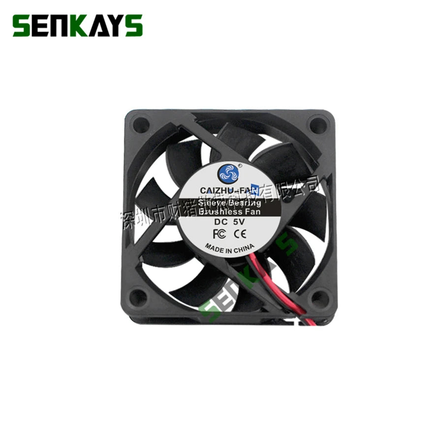 DC 5V 12V 24V 60mm 6015 DC Fan 60x60x15mm 6cm Cooling Cooler Fan Computer PC CPU Case Cooling Fan Power Supply Fan XH2.54 2Pin