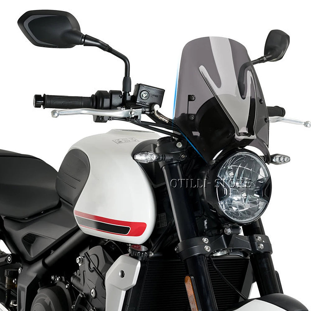 For Trident 660 Trident660 2021 2022 New Motorcycle Accessories Windshield Wind Deflector Windscreen Fairing Baffle Cover