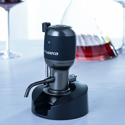 Automatic Electric Wine Aerator and Pourer/Dispenser, Air Decanter, Personal Wine Tap for Red and White Wine, Bar Accessories