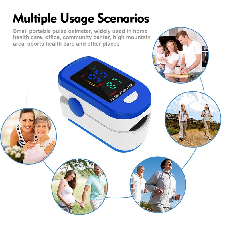 Mini Pulse Heart Rate Monitoring Device Finger Clip Pulse Heart Rate Oximetry Device Beauty Health
