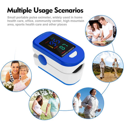 Mini Pulse Heart Rate Monitoring Device Finger Clip Pulse Heart Rate Oximetry Device Beauty Health