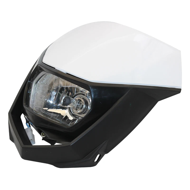 Motorcycle Headlight Enduro Universal 35W Lighting Dual Sport   Fairing for Yamaha Honda Suzuki Motocross Dirt Bike Accessories