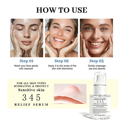 Face essence liquid relief serum Hydrating the skin improve skin sensitivity issues  essence suitable for all skin types 50ml