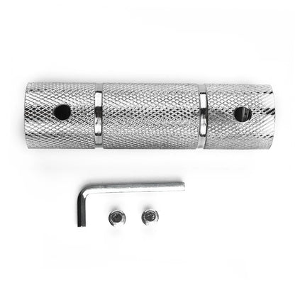 Spinlock 1" Standard 25mm Dumbbell Bar Connector Extender Linker Fitness  Dumbbell Connecting Rod  Barbells Attachments