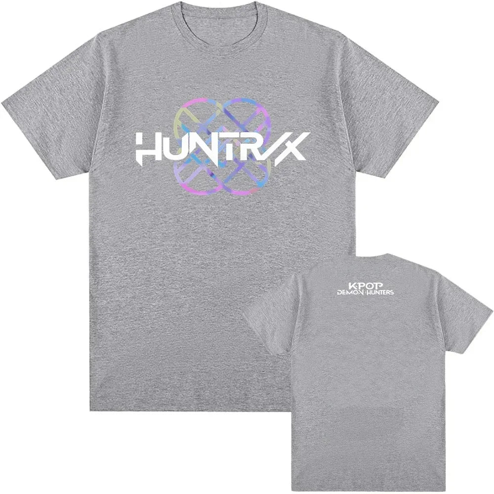 KPop Demon Hunters Tshirts Summer  Female Male  T-shirt Streetwear Hip Hop Fashion Casual T Shirt Tees