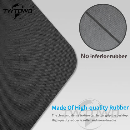 Mouse Pad White Pink Gamer printon demand New Mousepad XXL Mechanical Keyboard Pad Natural Rubber Office Non-Slip Soft Table Mat
