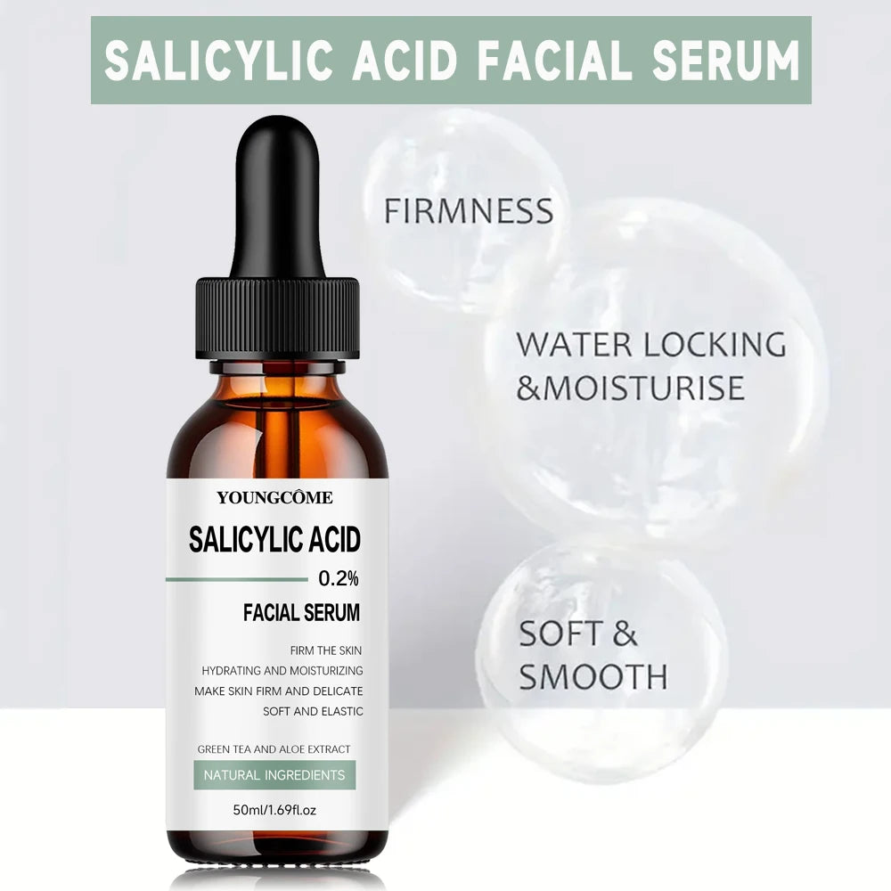 30 ml/50 ml Firming facial serum, rich in salicylic acid, hyaluronic acid,vitamins C suitable for all skin types, firming effect