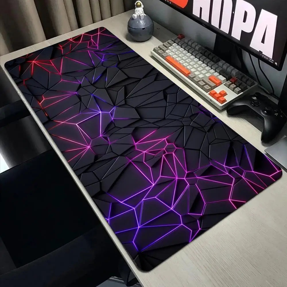 hexagon Mouse Pad Large Computer Office Game Table Mats XXL Rubber Anti-slip Gaming Keyboard Mousepads Long Desk Pads