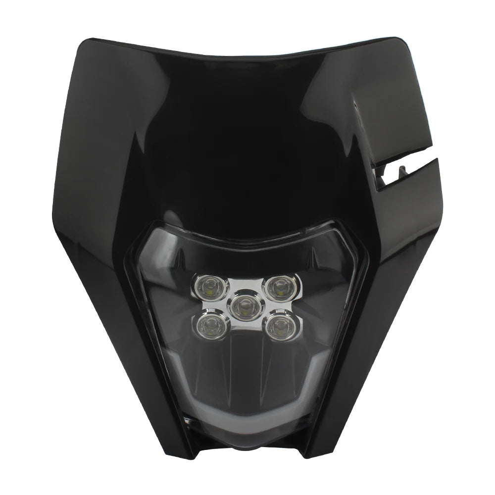 Motorcycle Headlight Plate LED Headlamp for KTM EXC EXCF SX XC 150 250 350 450 Fairing Dirt Bike Motocross Accessories Enduro