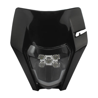 Motorcycle Headlight Plate LED Headlamp for KTM EXC EXCF SX XC 150 250 350 450 Fairing Dirt Bike Motocross Accessories Enduro